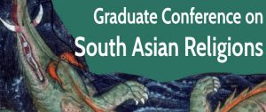 poster for graduate conference on south asian religions
