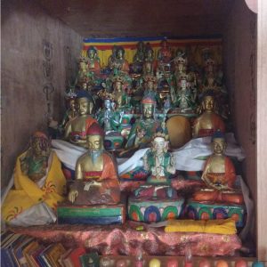 collection of buddha statues