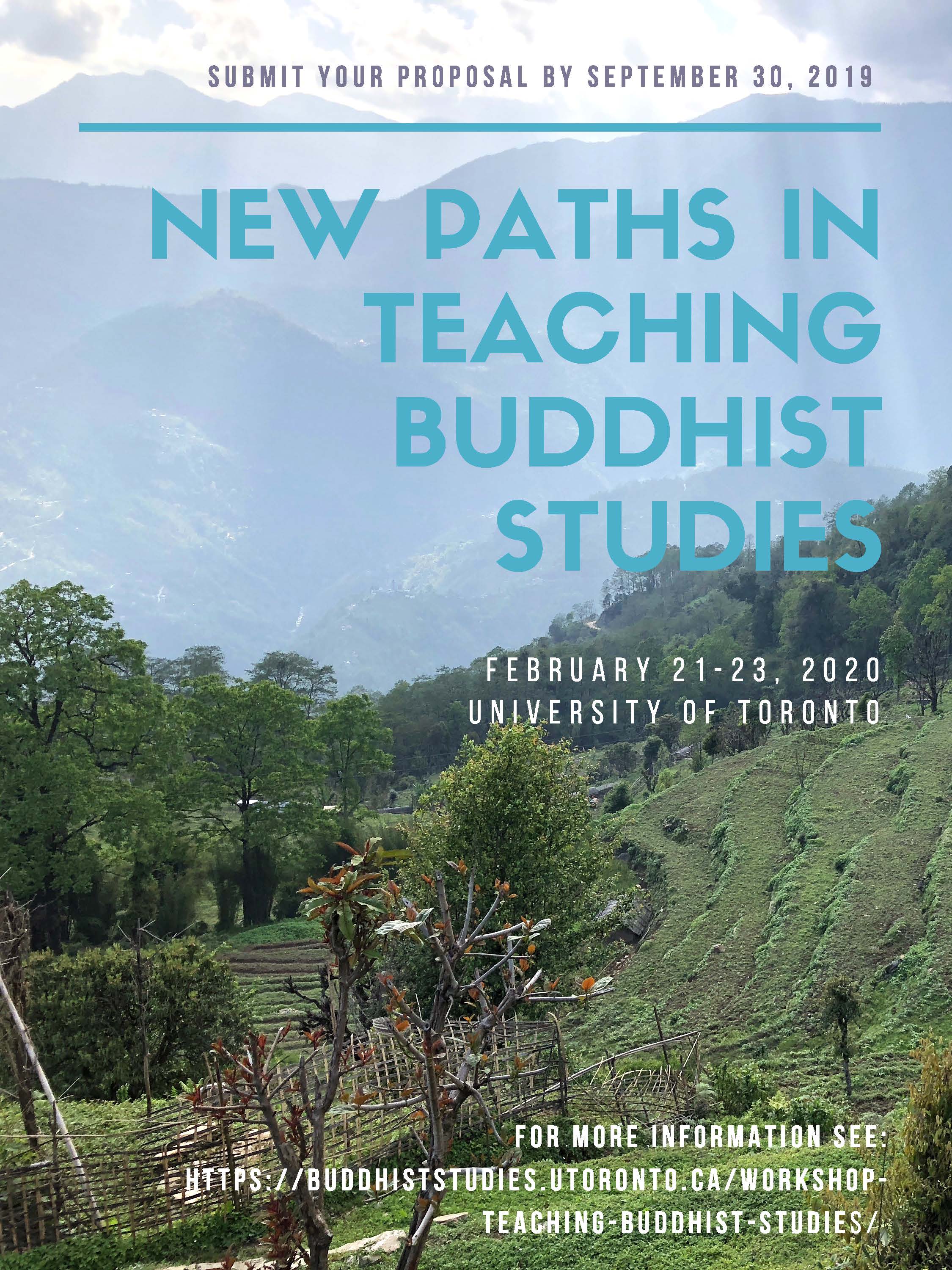 CFP: New Paths in the Teaching of Buddhist Studies